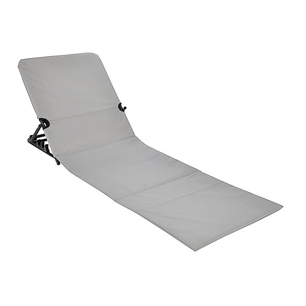 Spetebo Gartenliege Strandmatte mit Rückenlehne, Einzelstück, günstig online kaufen