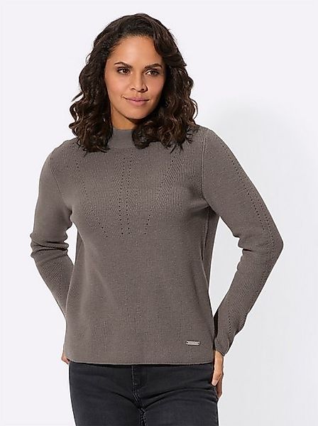 Casual Looks Stehkragenpullover "Stehkragen-Pullover" günstig online kaufen