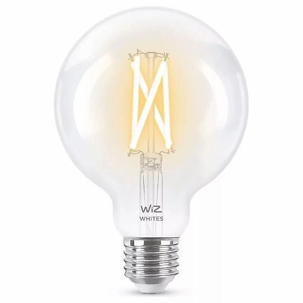 WiZ smarte LED Filament Lampe E27 Globe - G95 7W 806lm 2700-6500K dimmbar E günstig online kaufen