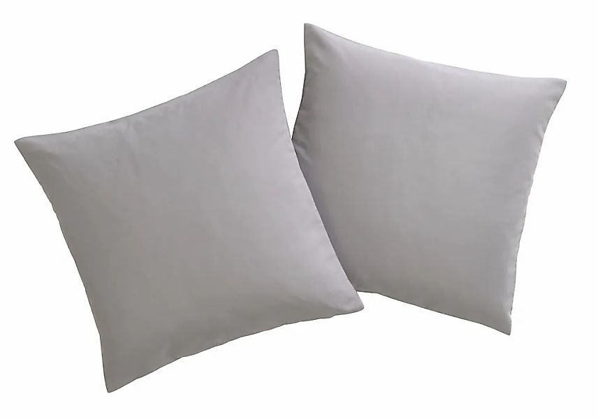 my home Dekokissen "Raja" einfarbig, Kissenhüllen ohne Füllung, 40 x 40 cm, günstig online kaufen