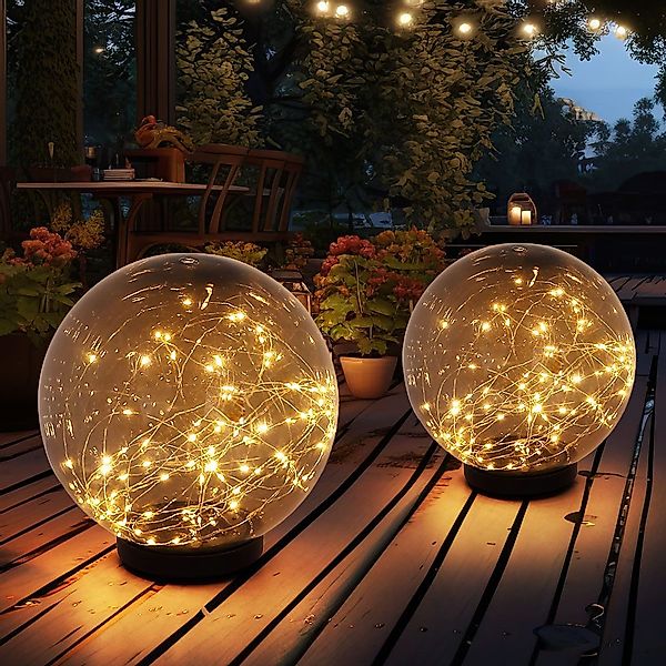 GLOBO LIGHTING LED Solarleuchte, LED-Leuchtmittel fest günstig online kaufen