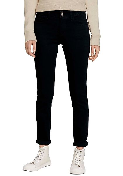 TOM TAILOR Skinny-fit-Jeans "Alexa Skinny" mit Doppelknopf-Verschluss günstig online kaufen