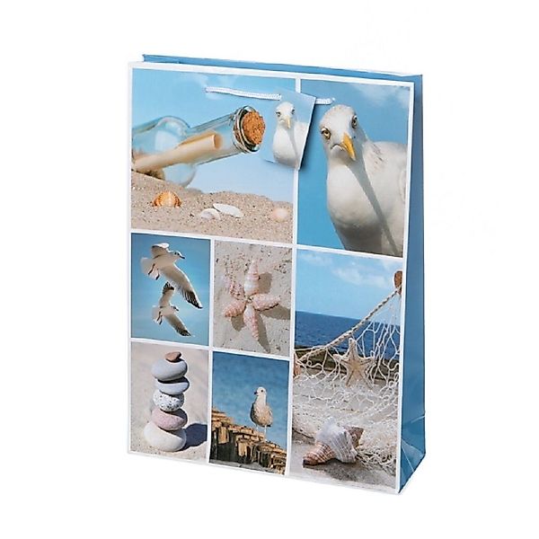 Linoows Tragetasche 10 Stück maritime Geschenktüten günstig online kaufen