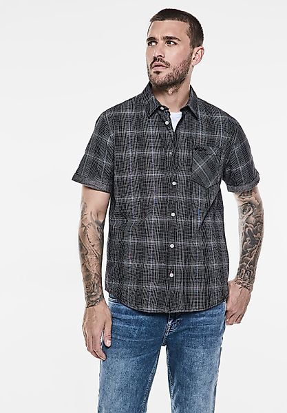 STREET ONE MEN Karohemd aus reiner günstig online kaufen