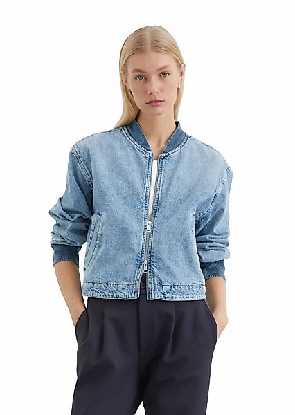 Marc OPolo DENIM Jeansjacke "aus Rigid Denim", ohne Kapuze günstig online kaufen