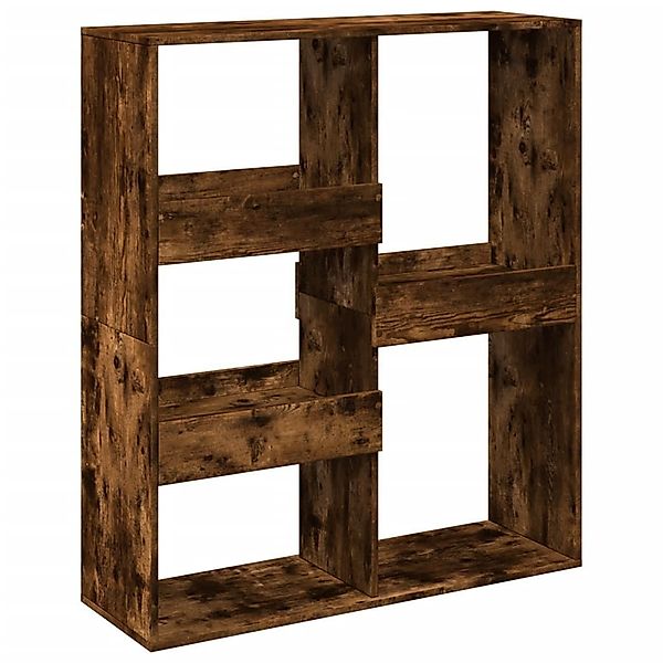 vidaXL Bücherregal Bücherregal/Raumteiler Räuchereiche 100x33x115 cm, günstig online kaufen