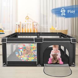 JEOBEST Laufgitter XL Sicherheitsspielplatz Schutzgitter - günstig online kaufen
