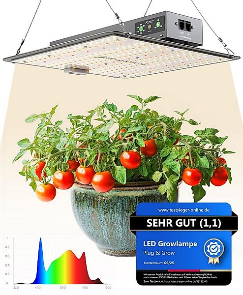 Plug and Grow Pflanzenlampe NEU Grow Lampe LED Vollspektrum mit integrierte günstig online kaufen
