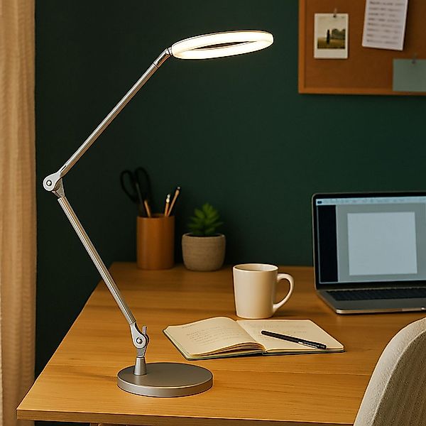 GLOBO LIGHTING Schreibtischlampe, LED-Leuchtmittel fest verbaut, günstig online kaufen