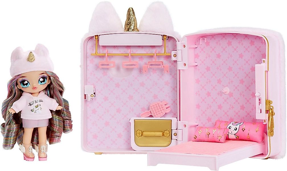 MGA ENTERTAINMENT Puppenmöbel 3in1 Backpack Bedroom Unicorn Playset- Britne günstig online kaufen