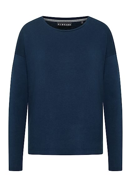Elbsand Langarmshirt Pya Rundhalsausschnitt, locker geschnitten günstig online kaufen