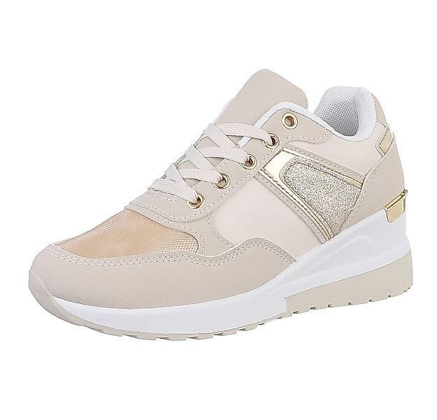 Ital-Design Damen Low-Top Freizeit Sneaker (88671651) Keilabsatz/Wedge Snea günstig online kaufen