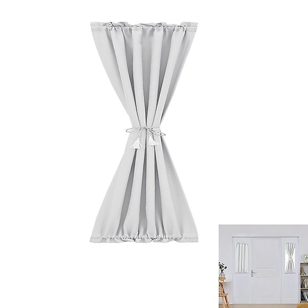 BTTO Türvorhang Türvorhänge Stabtasche,Kräuselband,Verdunkelung,für Türfens günstig online kaufen