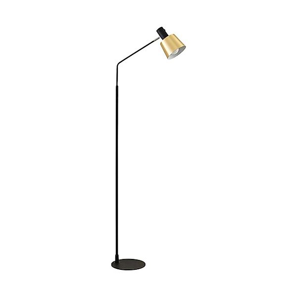 Lindby Stehlampe Vlada 9626487 Skandinavisch in Schwarz aus Metall 1-flammi günstig online kaufen