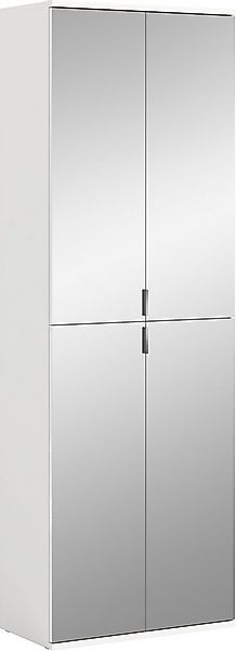 INOSIGN Schuhschrank Trondheim, Höhe 193 cm, 4 Spiegeltüren, 9 Fächer, 7 Ei günstig online kaufen