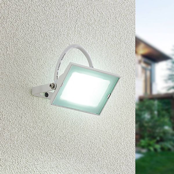 Lindby Aine LED-Außenspot weiß 7,7 cm günstig online kaufen