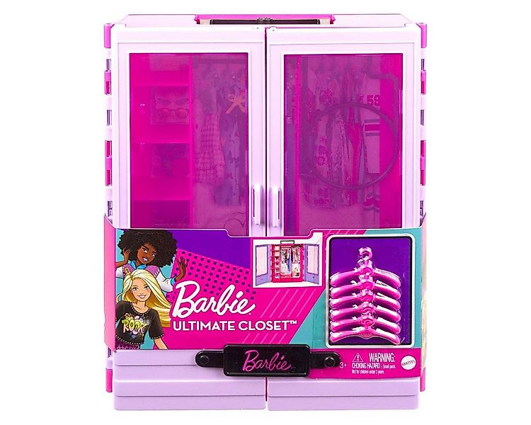 Mattel® Puppen Accessoires-Set Mattel HJL65 - Barbie - Kleiderschrank günstig online kaufen