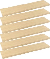 Woltu Wandregal, 6-tlg., Schweberegal Regal Wanddeko günstig online kaufen