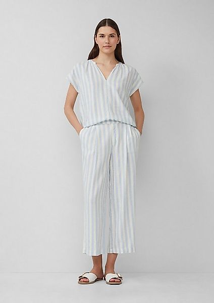 s.Oliver Culotte Hose Culotte aus Leinenmix im Relaxed Fit günstig online kaufen