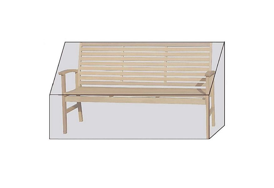 Grasekamp Gartenmöbel-Schutzhülle Black Premium Gartenbankhülle 200x70x85cm günstig online kaufen