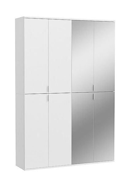 Mehrzweckschrank-Set  Projekt X ¦ weiß ¦ Maße (cm): B: 122 H: 193 T: 34.0 S günstig online kaufen
