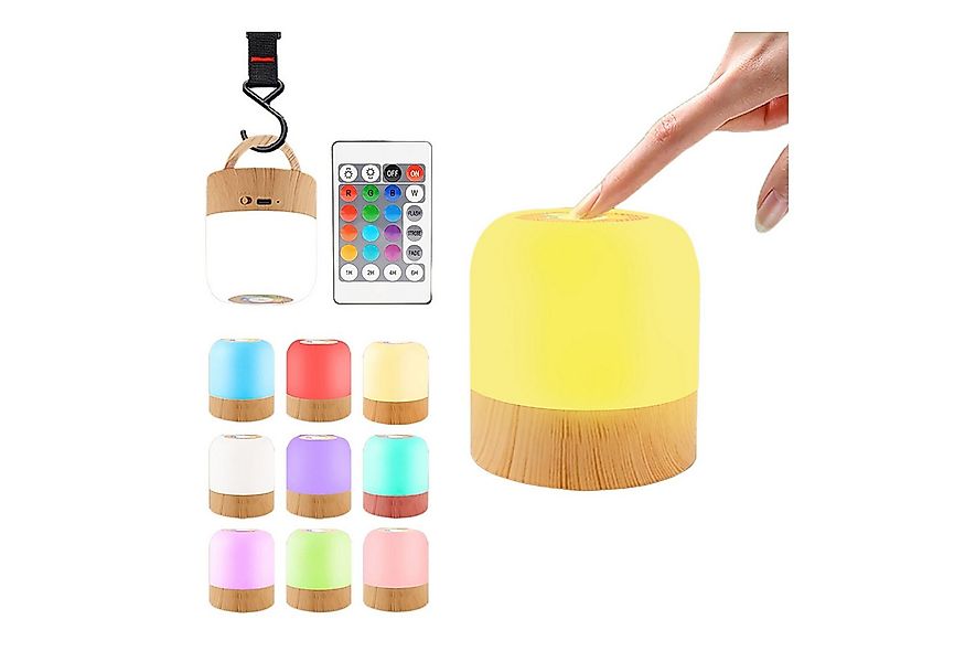 ibettertec LED Nachttischlampe Touch-Lampe,tragbare Tisch-Nachttischlampen günstig online kaufen