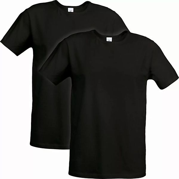 Erwin Müller T-Shirt Herren-Unterhemd, 1/2-Arm 2er-Pack (2-tlg) Single-Jers günstig online kaufen