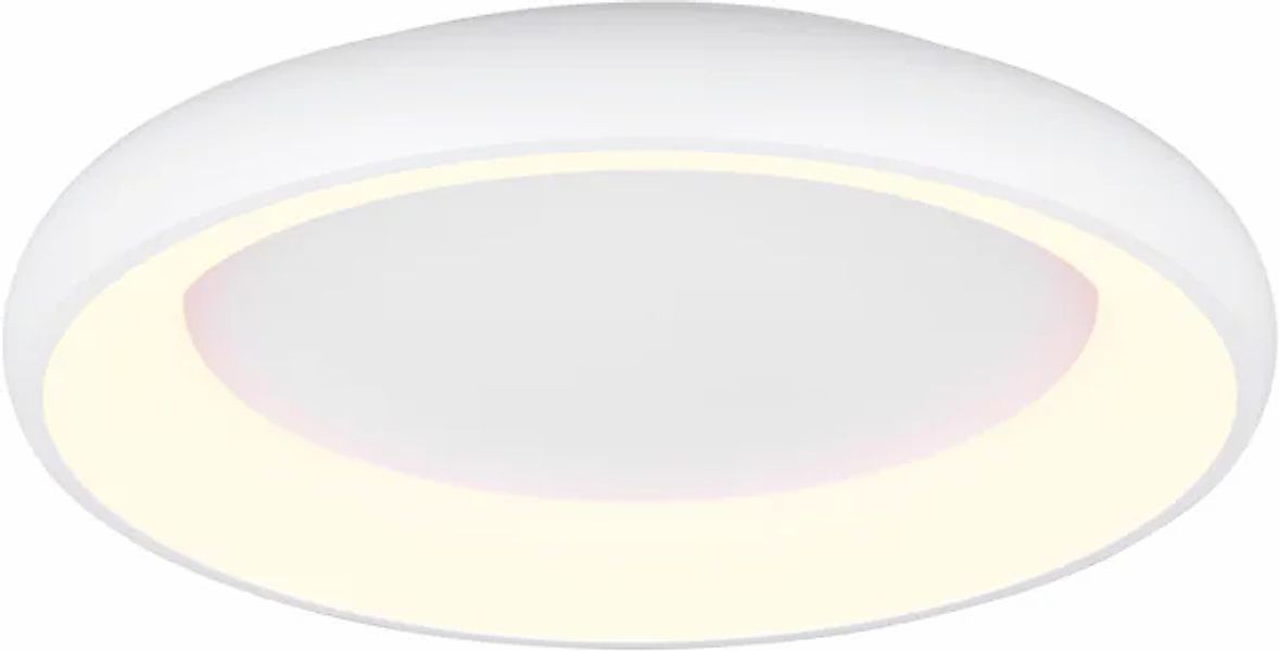 TRIO Leuchten LED Deckenleuchte »CARDONA, runde LED Deckenlampe Büro, Ø 62c günstig online kaufen
