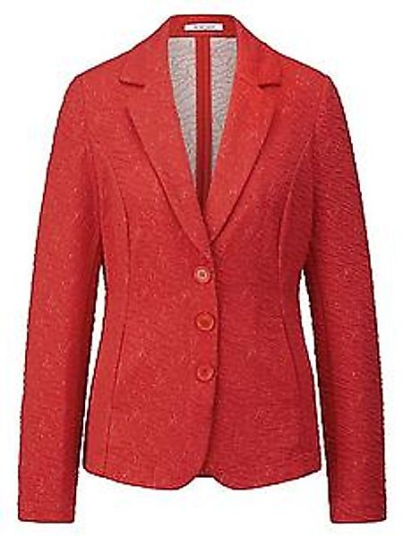 Jersey-Blazer Peter Hahn rot günstig online kaufen
