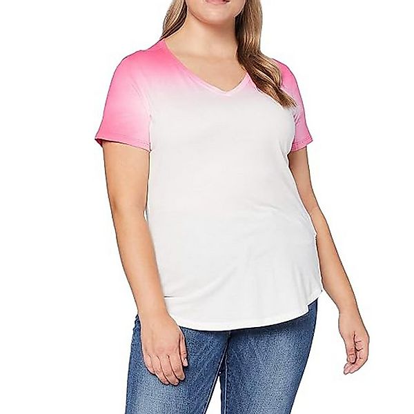 G-STAR T-Shirt Damen Mysid Dip Slim T-Shirt (1-tlg) Bright Label Pink Size günstig online kaufen