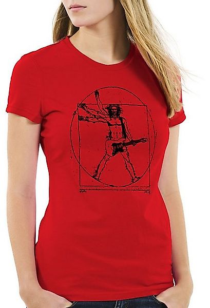 style3 T-Shirt Da Vinci Rock musik festival gitarre metal open air mensch günstig online kaufen