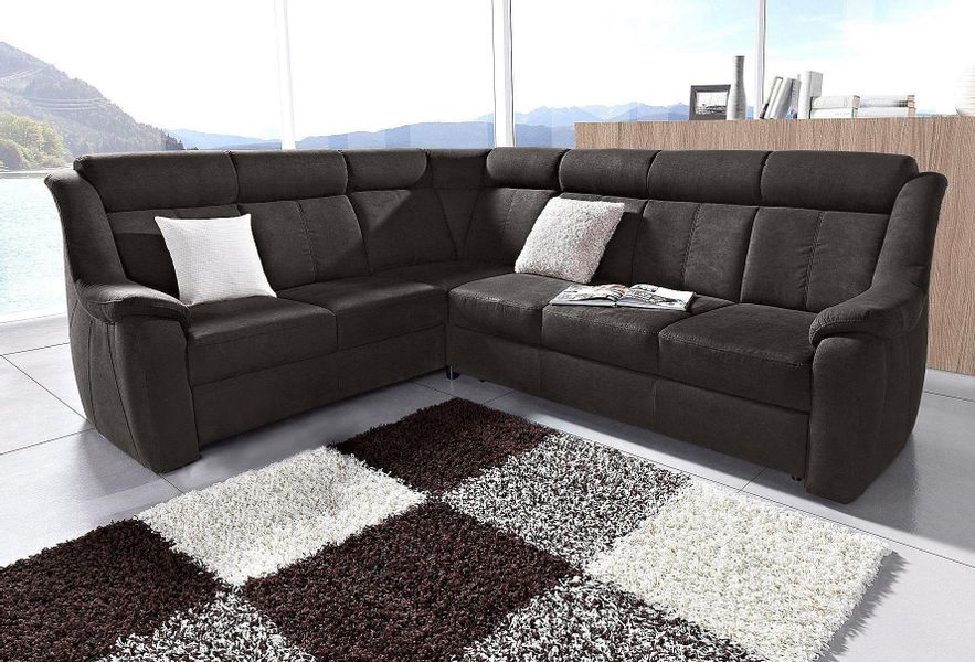 sit&more Ecksofa "Basel L-Form" wahlweise mit Relaxfunktion günstig online kaufen