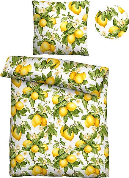 Castell - Markenbettwäsche Bettwäsche »Romy« 2 Stk. tlg. hautsympathisch, 1 günstig online kaufen