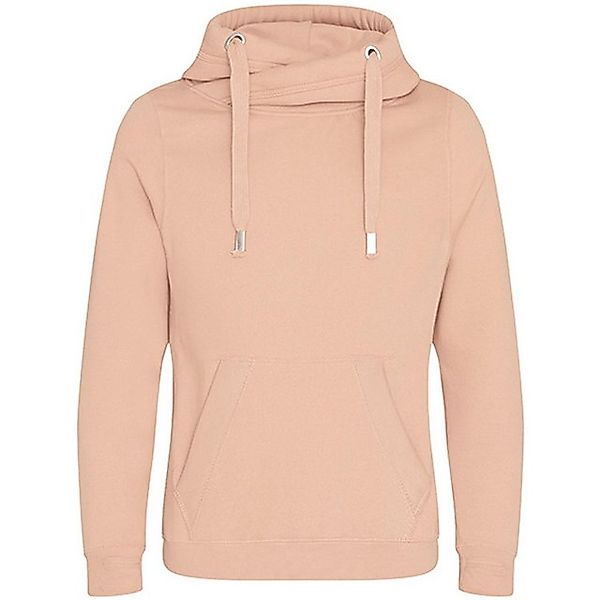 Just Hoods Sweatshirt Cross Neck Hoodie günstig online kaufen
