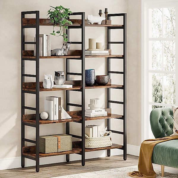 Tribesigns Bücherregal 5-stöckiges Regal, 180 x günstig online kaufen