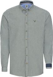 Pure Trachtenhemd Karo-Hemd Slim Fit günstig online kaufen