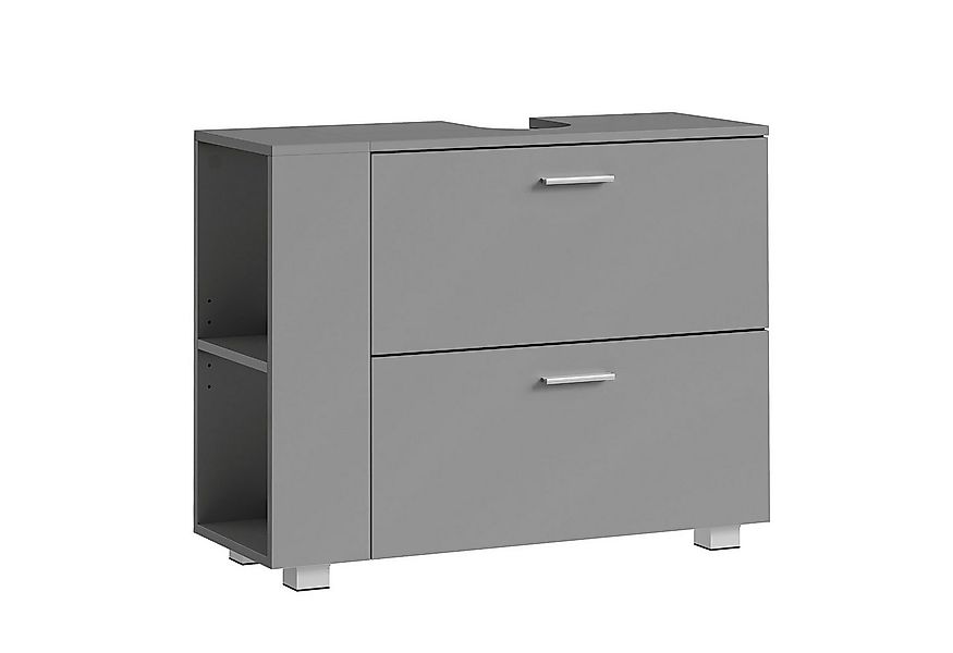 VASAGLE Waschbeckenunterschrank Badschrank offene Fächer an einer Seite, re günstig online kaufen