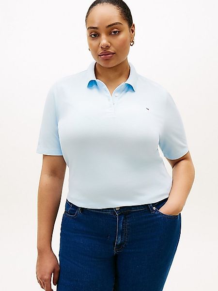 Tommy Hilfiger Curve Poloshirt CRV 1985 REG PIQUE POLO SS in großen Größen, günstig online kaufen