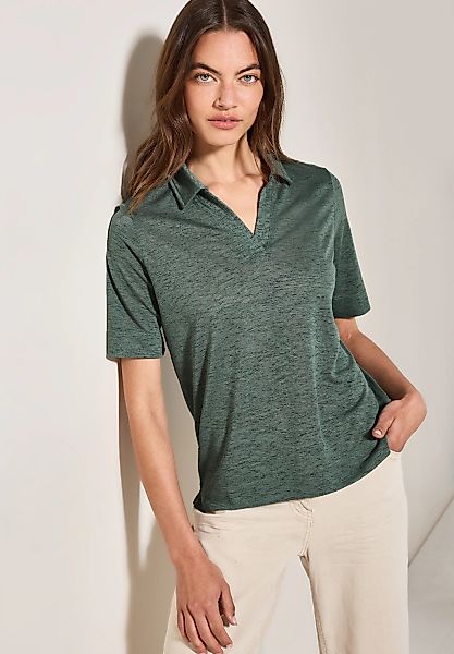 Cecil Poloshirt, in Leinen-Optik günstig online kaufen