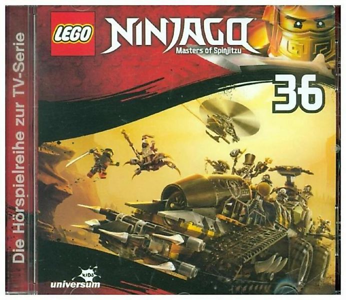 Leonine Hörspiel LEGO Ninjago. Tl.36, 1 Audio-CD günstig online kaufen