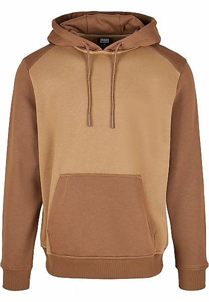 URBAN CLASSICS Rundhalspullover "Urban Classics Herren 2-Tone Fake Raglan H günstig online kaufen