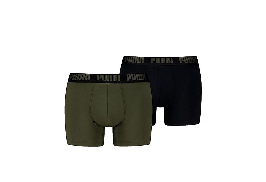 PUMA Boxershorts PUMA MEN EVERYDAY BASIC BOXERS 2P (2er Pack) mit Logobund günstig online kaufen