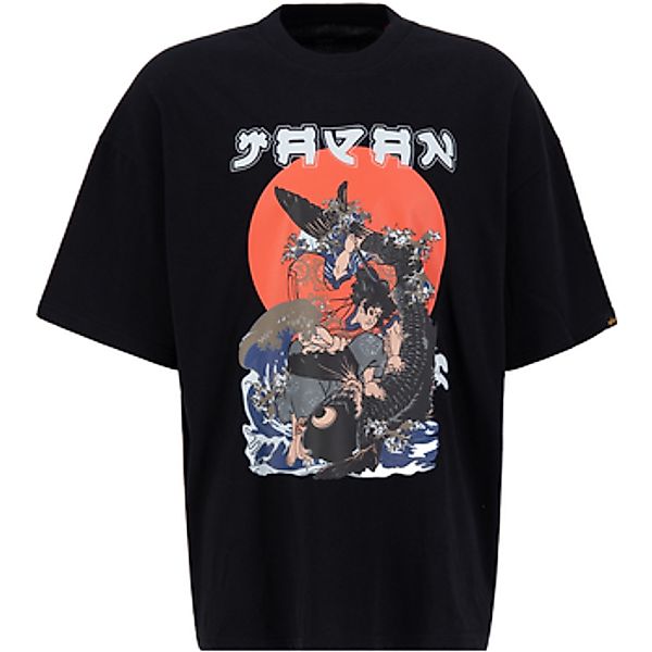Alpha  T-Shirt Japan Warrior T-Shirt - black günstig online kaufen