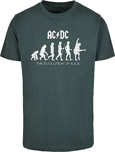 Merchcode T-Shirt ACDC Evolution Of Rock T-Shirt günstig online kaufen
