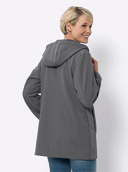 Classic Basics Softshelljacke mit Kapuze günstig online kaufen