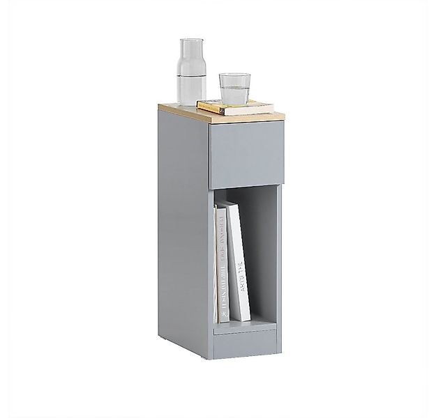 SoBuy Nachttisch FBT111, Beistelltisch mit Schublade und Ablage, Nightstand günstig online kaufen