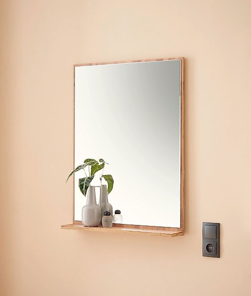 Home affaire Badspiegel "CITY/GIRON, Spiegel in Wotan Eiche, Wandspiegel im günstig online kaufen