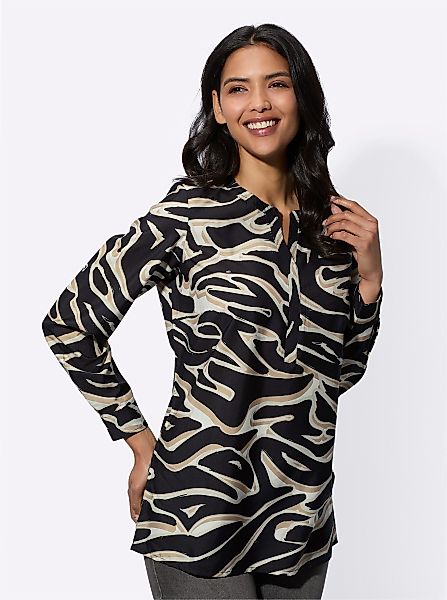 Sieh an! Klassische Bluse Schlupfbluse günstig online kaufen