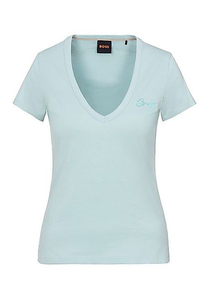 BOSS ORANGE V-Shirt C_Eslane_4 mit Logoschriftzug günstig online kaufen