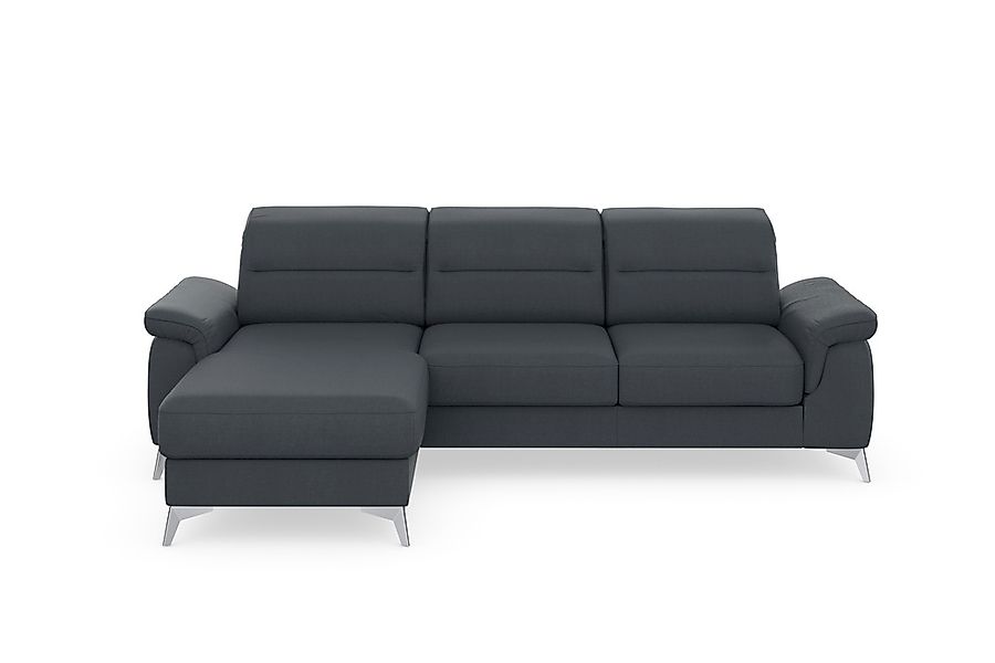 sit&more Ecksofa »Sinatra L-Form« mit Recamiere, optinal mit Kopfteilverste günstig online kaufen